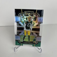 2023 Panini Select Concourse Anders Carlson #36 Black & Green Prizm Die Cut (RC)