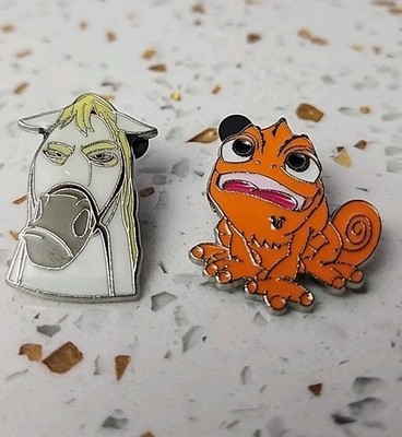 Pascal and Maximus Disney Tangled Side Kick Trading Pins