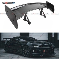 46 Rear Trunk Spoiler Racing Gt Style Wing Gloss Black For Chevy Camaro Zl1 Ss 46 Rear Trunk Spoiler Racing Gt Style Wing Gloss Black For Chevy Camaro Zl1 Ss