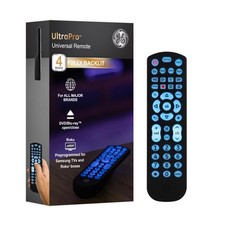 GE Backlit Universal Remote Control for Samsung, Vizio, LG, Sony, Sharp, Roku, A