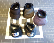 Horse Tack Bell Boots lot of 5