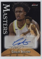 2024-25 Topps Finest Masters Black Refractor 9/25 Collin Sexton #MA-CS Auto 0l1