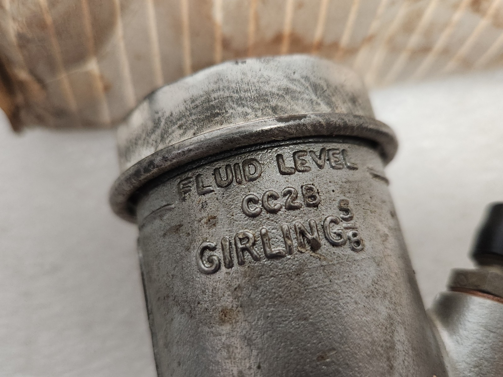 NOS 5/8 Brake Cylinder Ford Anglia Nash Metropolitan Lotus Aluminum Cap 100E2140