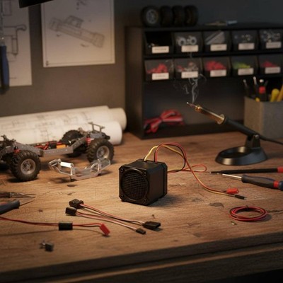 Motor Sound Modul Zweikanal Ausgang Funksteuerung Auto Sound Engine