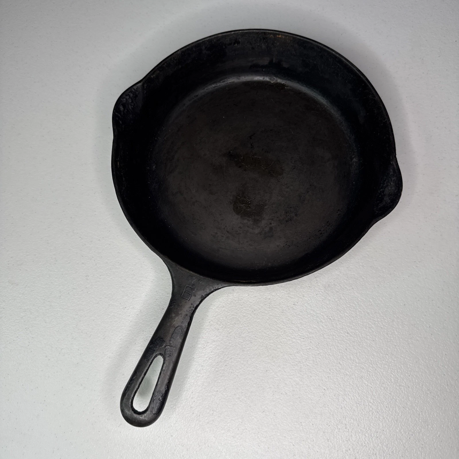 Vintage Griswold 695 Cast Iron Skillet Number 6 Double Spout