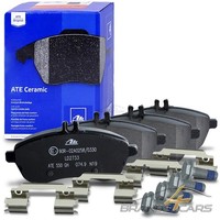 ATE Ceramic BremsbelÄGe BremsklÖTze Vorne FÜR Mercedes C-KLASSE W204 C204 S204