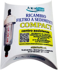 Ricambio per Filtro a SEDIMENTI Compact CARICO Acqua Camper