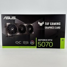 ASUS TUF OC GeForce RTX 5070 12GB RAM - Graphics Card - NEW  SEALED  