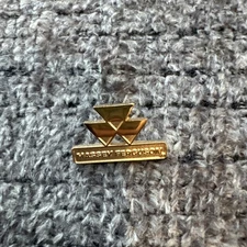 Massey Ferguson Tractor Agriculture Logo Lapel Pin Tie Tack Clip NEW