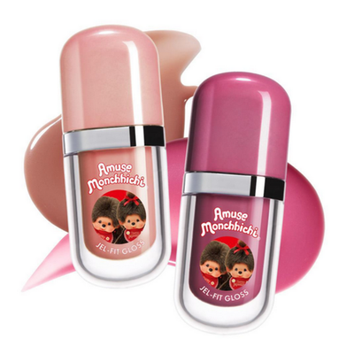AMUSE Jel-Fit gloss 3.8g 2colors MONCHHICHI Edition K-Beauty | eBay