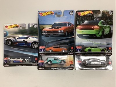 Hot Wheels Premium 2022 Car Culture American Scene Full Set Of 5