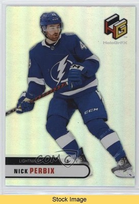 2022 Upper Deck Extended Series Holo GrFx Nick Perbix #HG-14 Rookie RC READ 0is9