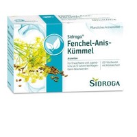 3X Sidroga Fenchel Anis KüMmel Tee Filterbeutel 20X2.0 G Pzn: 3374876
