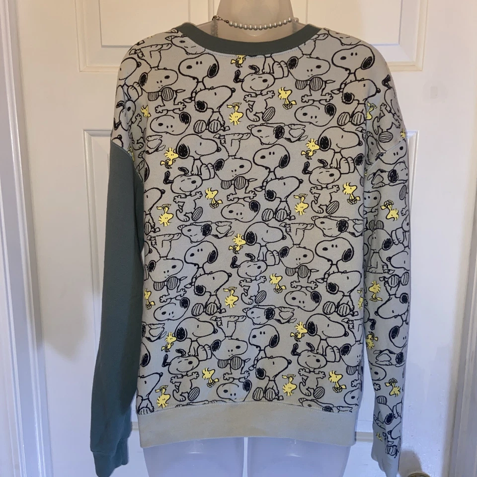 Размер большой толстовка Snoopy и Woodstock арахис пуловер - Изображение 4 из 4