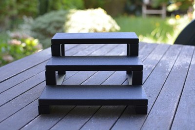 3-Tier Rack Shelf, Modern Countertop Organizer, Display Shelf