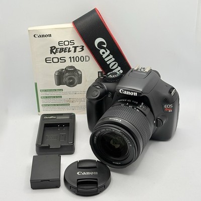 Canon EOS 1100D DSLR + 18-55mm Lens Mark III Lens Starter Kit, Shutter Count 160