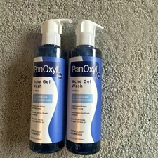 2 Pack PanOxyl Acne Gel Wash for Face with 2% Salicylic Acid - 6.5 Oz Exp 7/2027