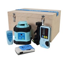 HEDÜ Rotationslaser Q1 Laser Baulaser horizontal im Koffer mit Zubehör R141