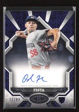 2025 Topps Tier One MLB #BOA-DF David Festa Twins Rookie Auto /99