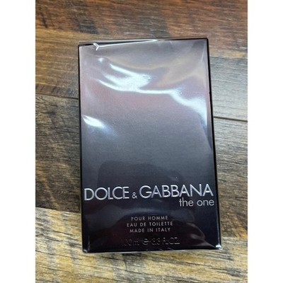 Dolce & Gabbana The One for Men Eau de Toilette 3.3oz 100ml EDT Spray New Sealed