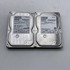 Lot Of 2 Toshiba DT01ACA100 1TB Internal 7200 RPM 3.5'' Hard Drive