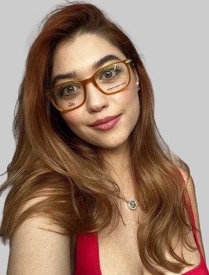 New Gianfranco Ferre GFF 0046 004 Men's Women's Yellow 51mm Eyeglasses Frame