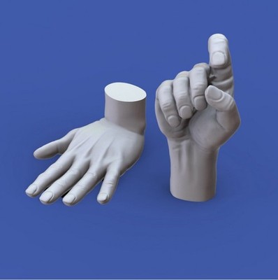 MW22 ROYAL MODEL 964 ASSORTED HANDS SET NO. 3 (1/16 SCALE)  HÄNDE