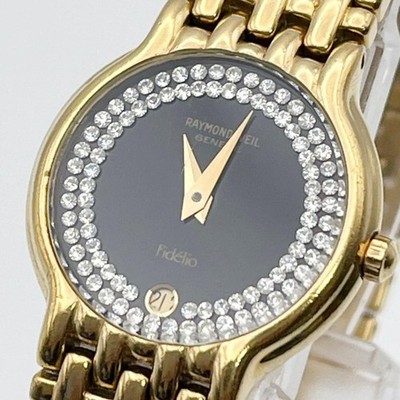 Raymond Weil Fidelio 4702 Gold Women's Watch Luxury Quartz Design