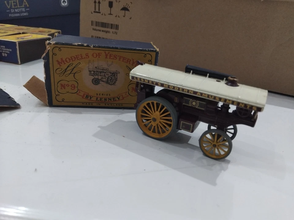 Matchbox "Models of Yesteryear" Y9 Fowler “Big Lion” Showman's Engine - Immagine 2 di 4