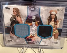 2025 Topps Exalted WWE Chelsea Green Piper Niven Dual Patch /99