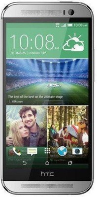 HTC One M8 Smartphone 5 Zoll 16 GB Android Silber ''akzeptabel''