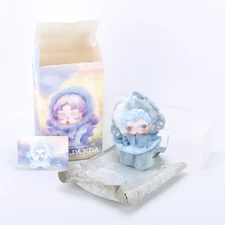 POP MART Skullpanda L'impressionnisme Plush Doll Confirmed Figure - Dew OpenBox