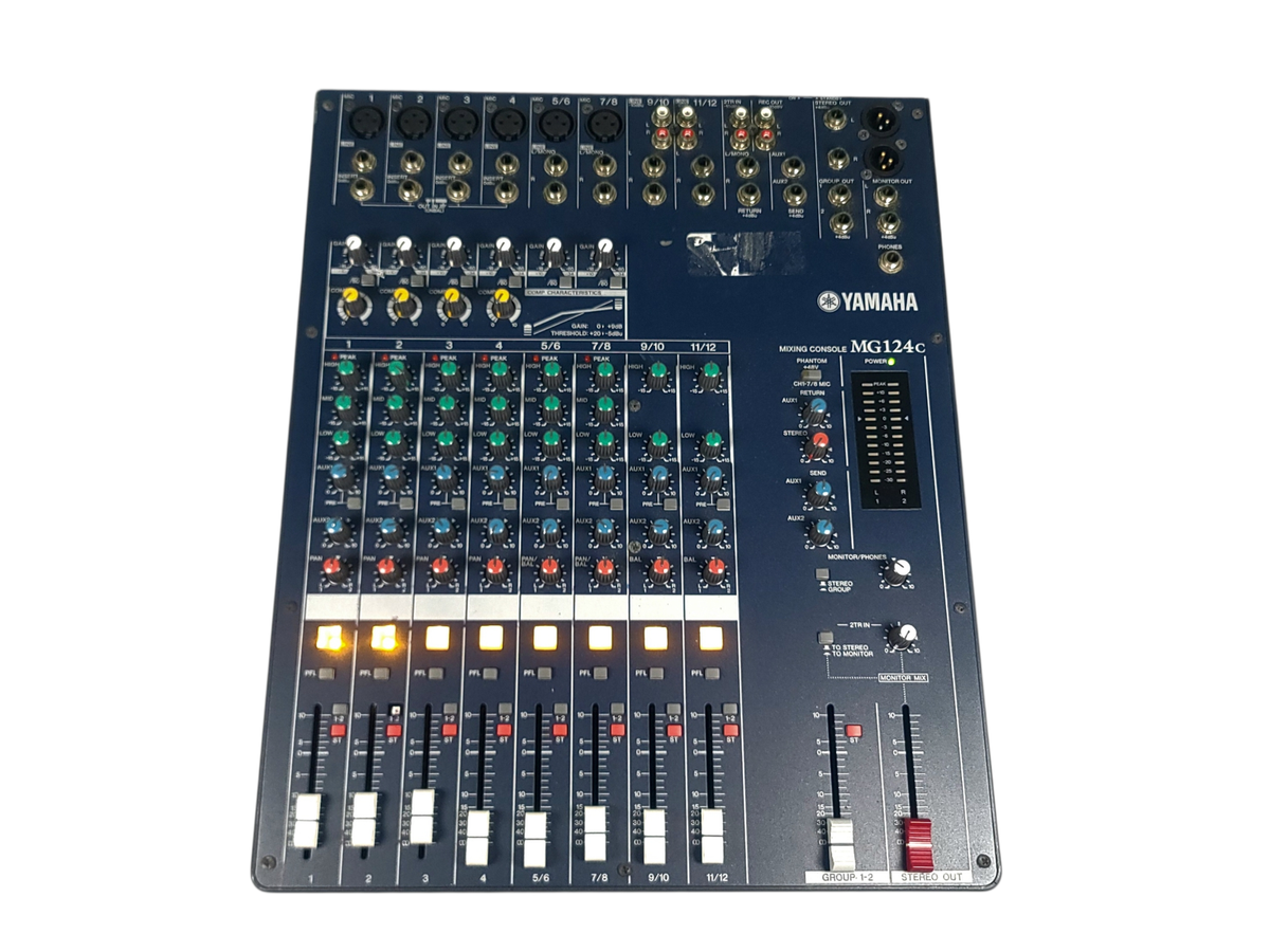 Yamaha MG124C 12-Channel Analog Mixer (C2066-184) | eBay