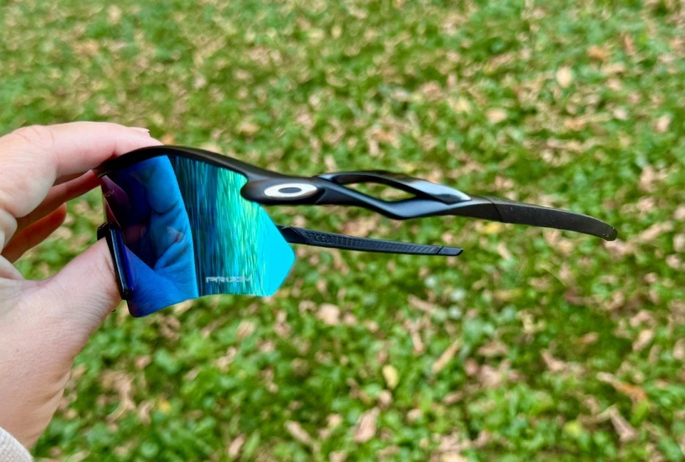 Солнцезащитные очки Oakley Radar Plate Oo9495D призматические зеленые, включая жесткий чехол - Изображение 3 из 4