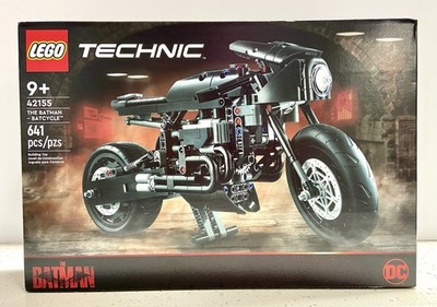 LEGO TECHNIC The Batman Batcycle 641 Pcs (42155) Brand New Factory Sealed