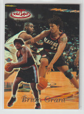 1999 Topps Gold Label Red Brian Grant #030/100 Class 1 Blazers #18