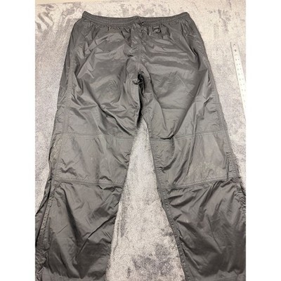 Field & Stream Mens XL Black Nylon Ripstop Rain Pants Outdoor Hiking Fishing