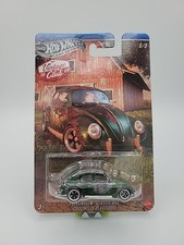 Hot Wheels Silver Series Volkswagen "Classic Bug" Green 5/5 