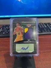 2022 Panini Obsidian MAX CHRISTIE Rookie Patch Auto RPA /25 Green Flood RC