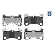 Satz Bremsbeläge Bremsklötze hinten für Porsche Cayenne 9PA | 24332042