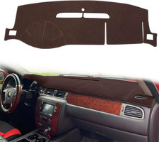 2007-2014 Chevy Tahoe 2007-14 GMC Sierra Dashboard Cover Dash Mat Brown