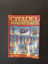 GAMES WORKSHOP CITADEL MINIATURES CATALOGUES 3 & 4 COMPILATION WARHAMMER PAPERBA