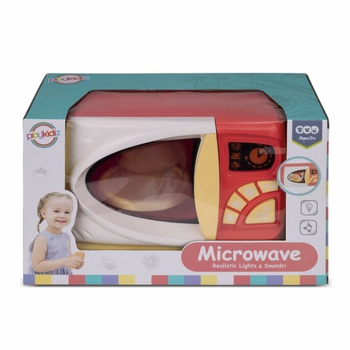 Playkidz Mikrowelle Küche Spielset mit Rollenspiel gefälschtes Essen - pädagogisch - Bild 8 von 8