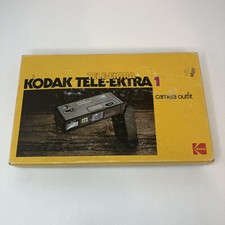 VTG Kodak Tele-Ektra 1 Camera in Original Box With Manual. Untested