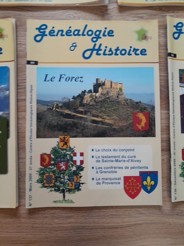 Lot Revue Française De Généalogie Et Histoire - Photo 5/9