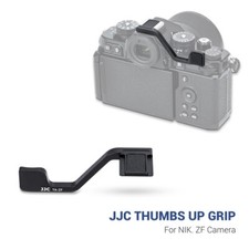 JJC Metal Thumbs Up Grip Hand Holder Hot Shoe Cover Cap for Nikon ZF Z f Camera
