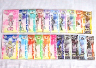 Sailor Moon Store Original Acrylic Stand Vol.1 2 Complete Set Cosmos Japan New