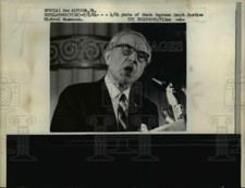 1964 Press Photo State Supreme COurt Justice Michael Musmanno of Pennsylvania