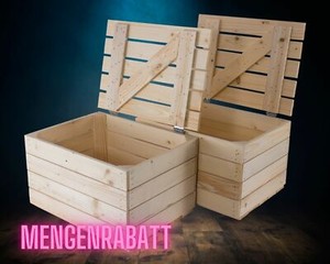 Holz Kiste mit Deckel