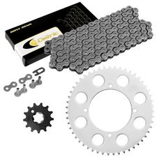 Drive Chain & Sprockets Kit for Kawasaki KX100 1998-2016